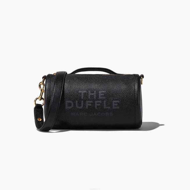 dk Marc Jacobs duffle tasken i læder sort 402Z168