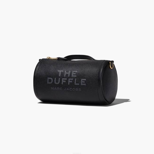 dk Marc Jacobs duffle tasken i læder sort 402Z168