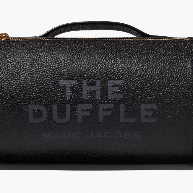 dk Marc Jacobs duffle tasken i læder sort 402Z168
