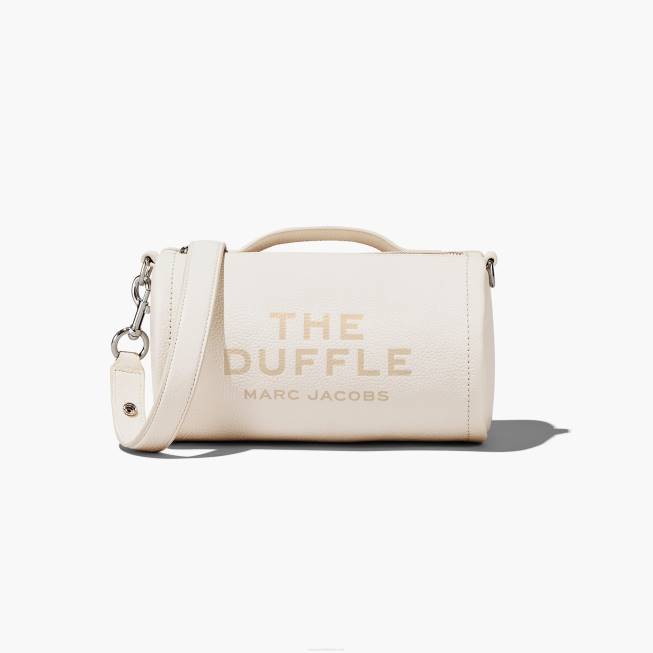 dk Marc Jacobs læderduffelposen bomuld/sølv 402Z165