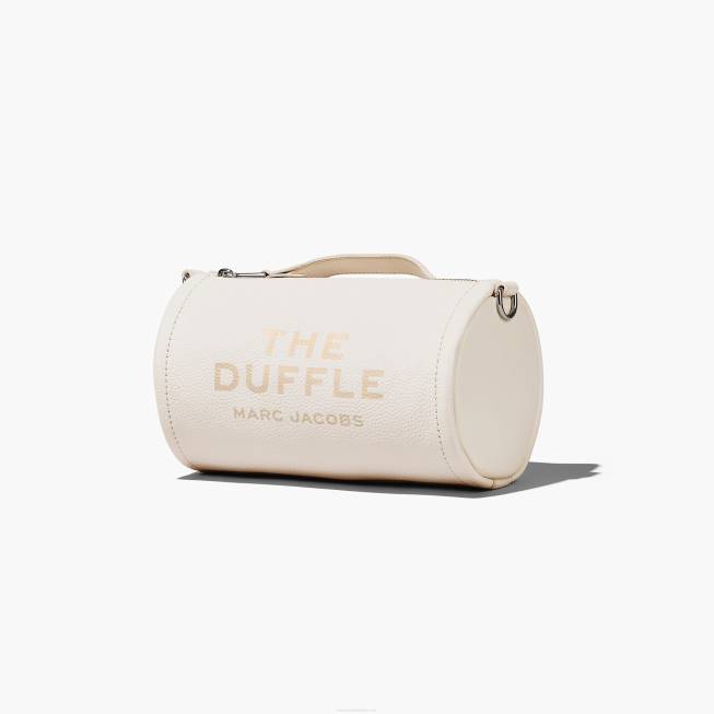 dk Marc Jacobs læderduffelposen bomuld/sølv 402Z165