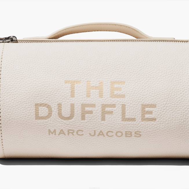 dk Marc Jacobs læderduffelposen bomuld/sølv 402Z165