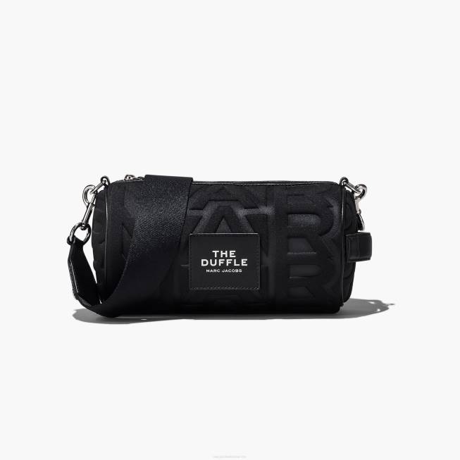 dk Marc Jacobs monogram neopren duffeltaske sort 402Z173