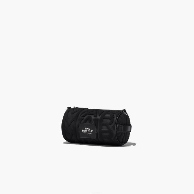 dk Marc Jacobs monogram neopren duffeltaske sort 402Z173