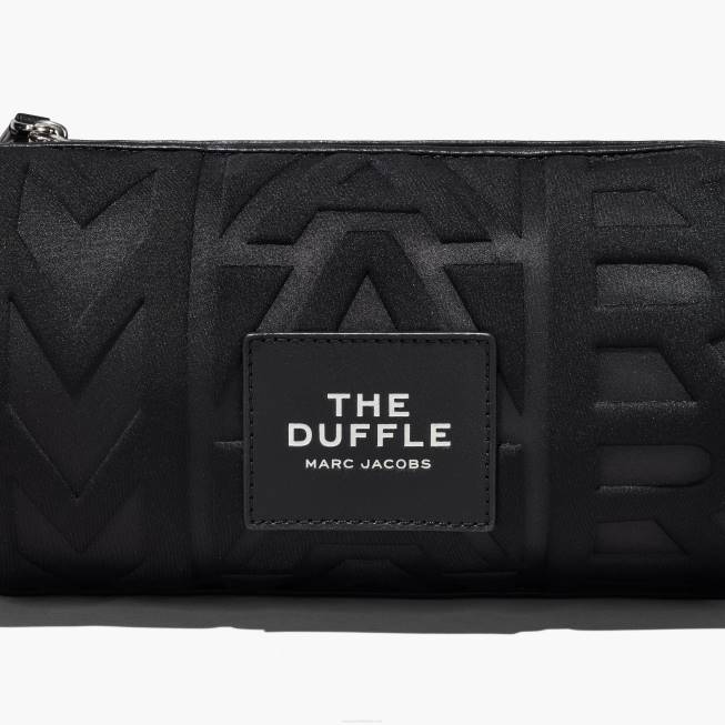 dk Marc Jacobs monogram neopren duffeltaske sort 402Z173