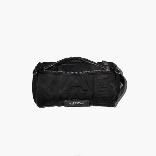 dk Marc Jacobs monogram neopren duffeltaske sort 402Z173