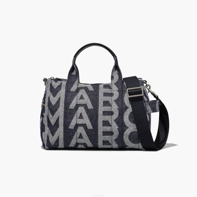 dk Marc Jacobs monogrammet medium denim duffeltaske denimblå 402Z510