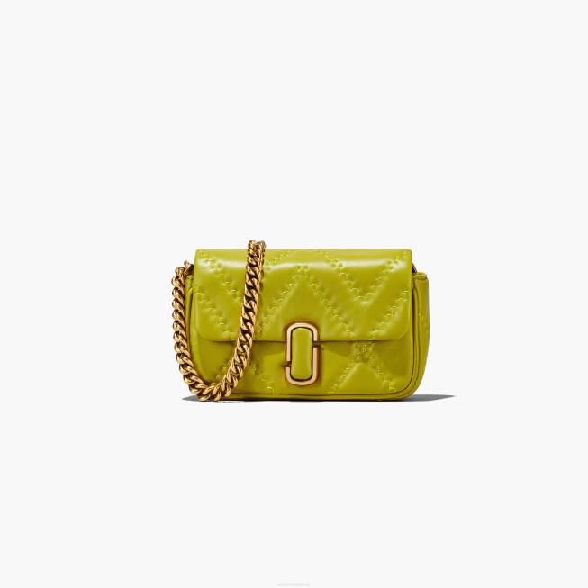 dk Marc Jacobs den quiltede læder mini taske citronelle 402Z212