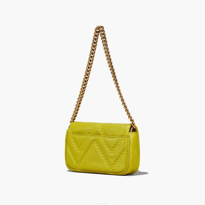 dk Marc Jacobs den quiltede læder mini taske citronelle 402Z212