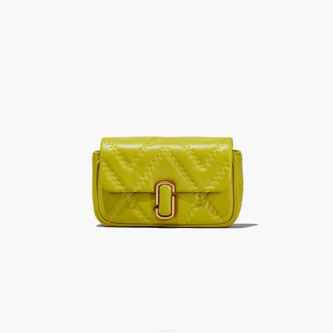dk Marc Jacobs den quiltede læder mini taske citronelle 402Z212