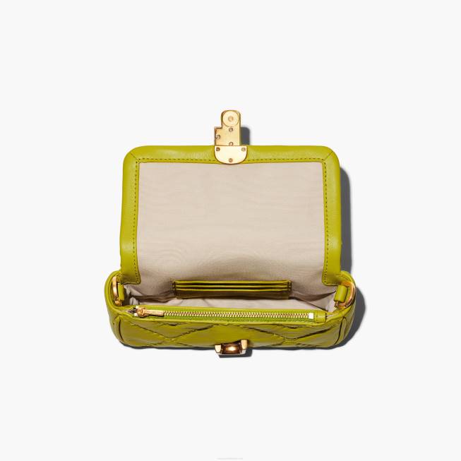 dk Marc Jacobs den quiltede læder mini taske citronelle 402Z212