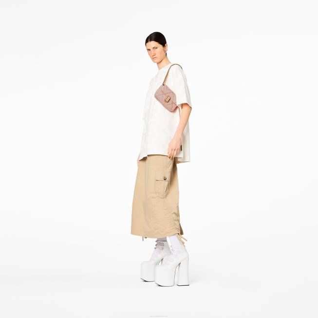 dk Marc Jacobs den quiltede læder mini taske rose 402Z206