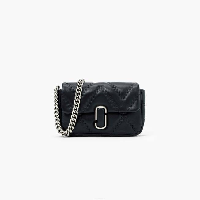dk Marc Jacobs den quiltede læder mini taske sort 402Z215