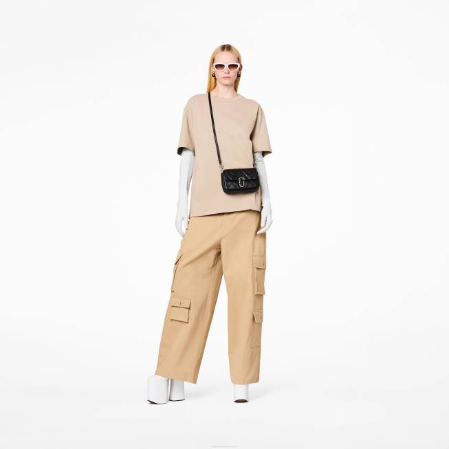 dk Marc Jacobs den quiltede læder mini taske sort 402Z215