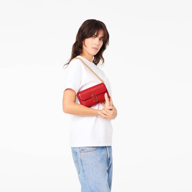 dk Marc Jacobs minitasken ægte rød 402Z187