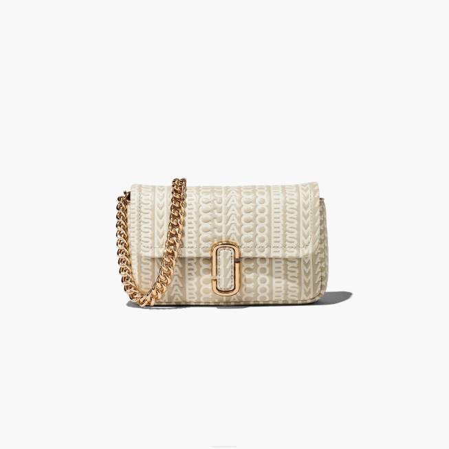 dk Marc Jacobs monogram læder mini taske khaki 402Z180