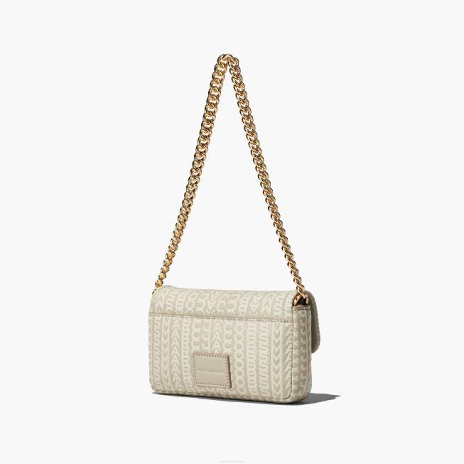 dk Marc Jacobs monogram læder mini taske khaki 402Z180