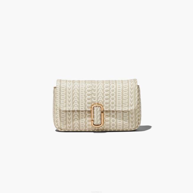 dk Marc Jacobs monogram læder mini taske khaki 402Z180