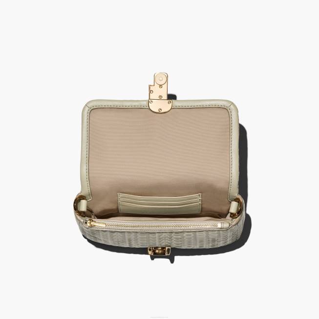 dk Marc Jacobs monogram læder mini taske khaki 402Z180