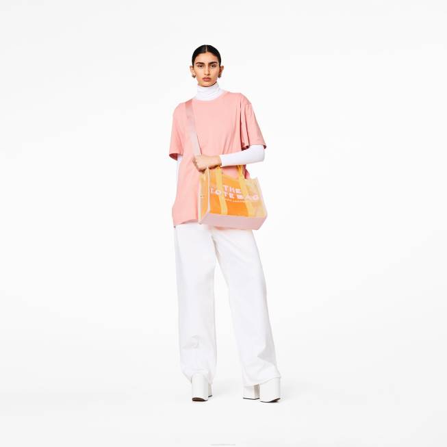 dk Marc Jacobs colorblock mesh medium mulepose gul multi 402Z101