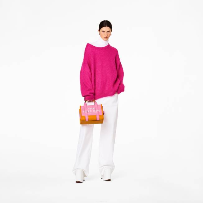 dk Marc Jacobs colorblock mini mulepose slik pink multi 402Z33