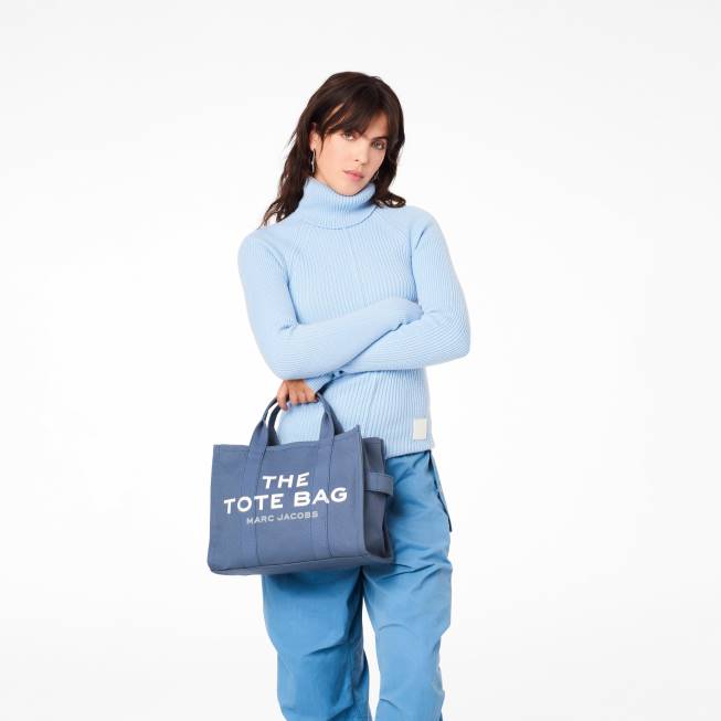 dk Marc Jacobs den mellemstore mulepose blå skygge 402Z69