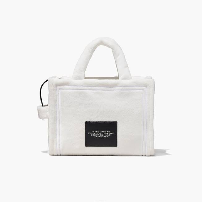 dk Marc Jacobs den mellemstore mulepose i frotté hvid 402Z47