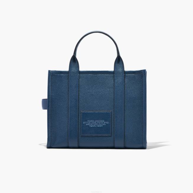dk Marc Jacobs den mellemstore mulepose i læder blå hav 402Z45