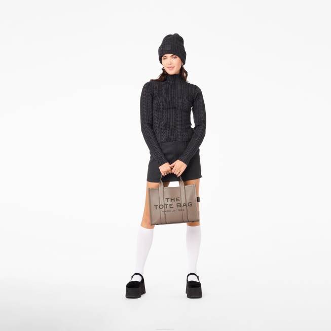 dk Marc Jacobs den mellemstore mulepose i læder cement 402Z42