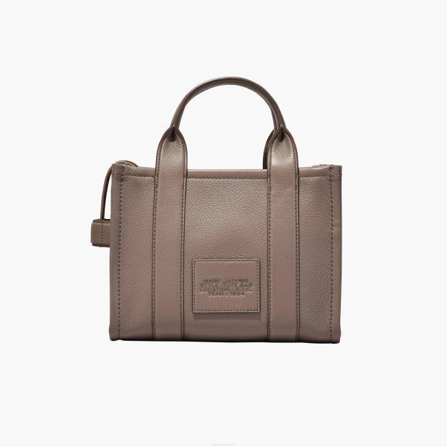 dk Marc Jacobs den mellemstore mulepose i læder cement 402Z42
