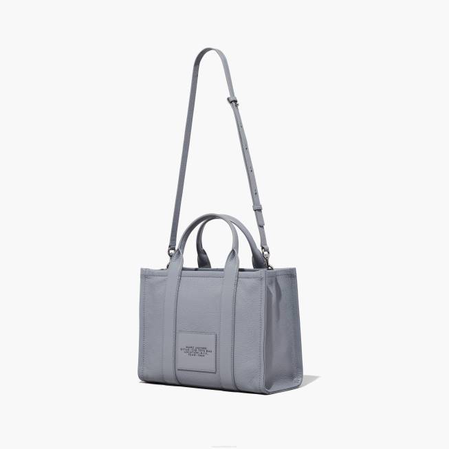 dk Marc Jacobs den mellemstore mulepose i læder wolf grey 402Z39