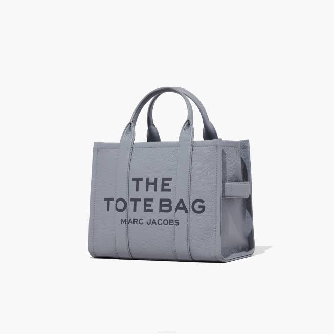 dk Marc Jacobs den mellemstore mulepose i læder wolf grey 402Z39