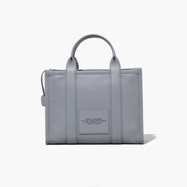 dk Marc Jacobs den mellemstore mulepose i læder wolf grey 402Z39