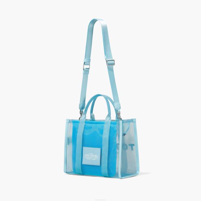 dk Marc Jacobs den mellemstore mulepose i mesh lyseblå 402Z102