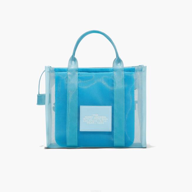 dk Marc Jacobs den mellemstore mulepose i mesh lyseblå 402Z102