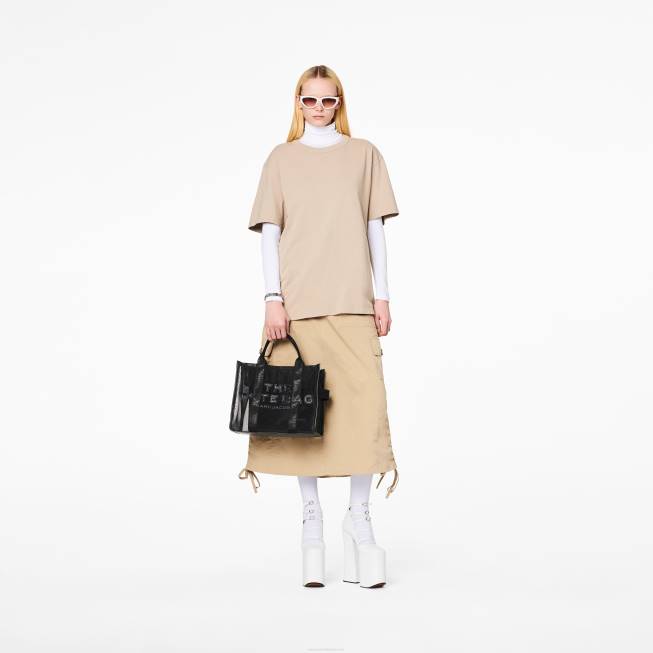 dk Marc Jacobs den mellemstore mulepose i mesh mørklægning 402Z99