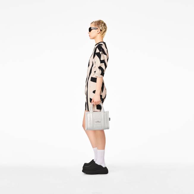 dk Marc Jacobs den skinnende krøllede mini tote hvid 402Z109