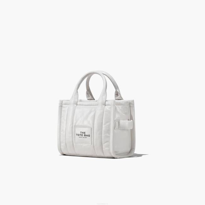 dk Marc Jacobs den skinnende krøllede mini tote hvid 402Z109
