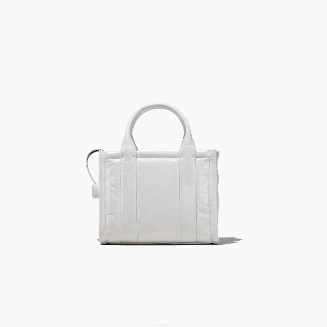 dk Marc Jacobs den skinnende krøllede mini tote hvid 402Z109