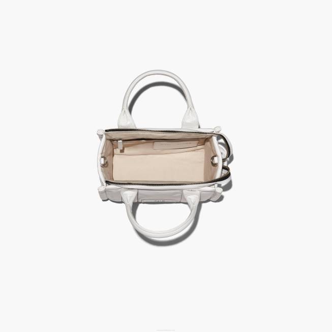 dk Marc Jacobs den skinnende krøllede mini tote hvid 402Z109