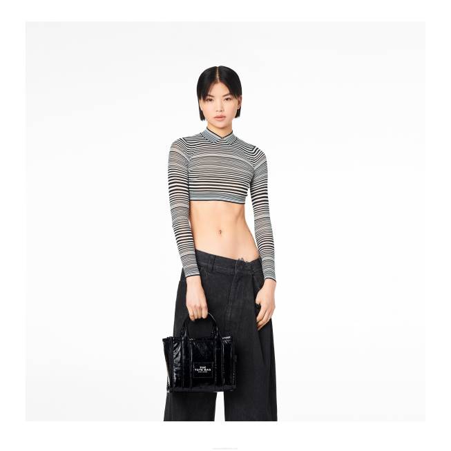 dk Marc Jacobs den skinnende krøllede mini tote sort 402Z113