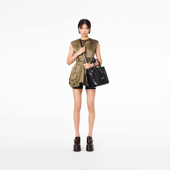 dk Marc Jacobs den skinnende krinkle mellemstore mulepose 0N88111
