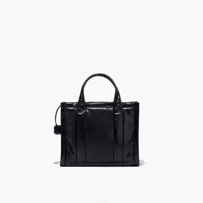 dk Marc Jacobs den skinnende krinkle mellemstore mulepose sort 402Z111