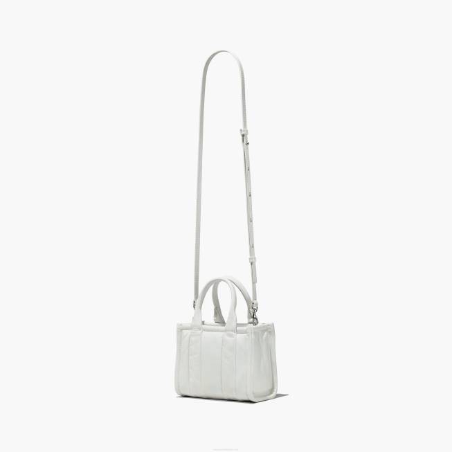 dk Marc Jacobs den skinnende krinkle mikrotote hvid 402Z110