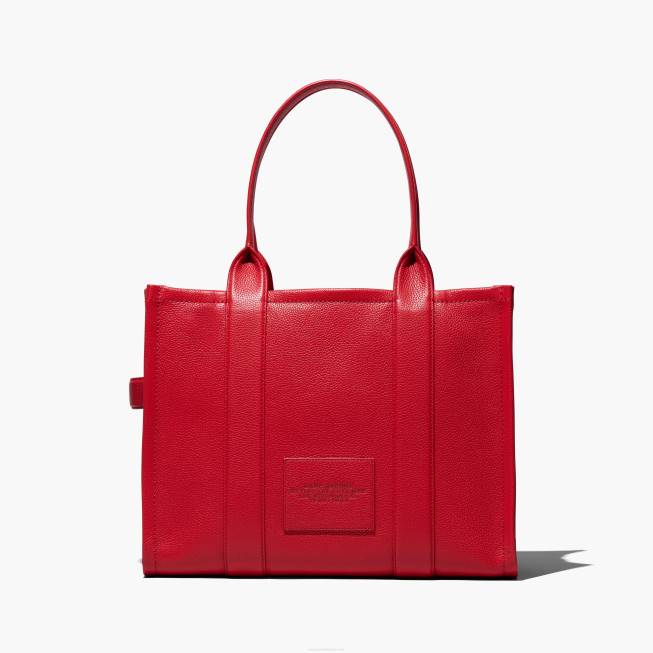 dk Marc Jacobs den store mulepose i læder ægte rød 402Z20