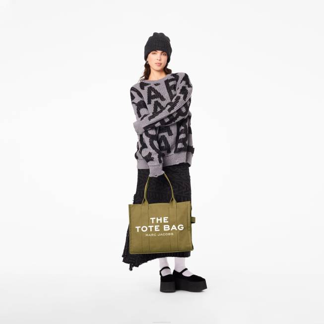 dk Marc Jacobs den store mulepose skifergrøn 402Z71