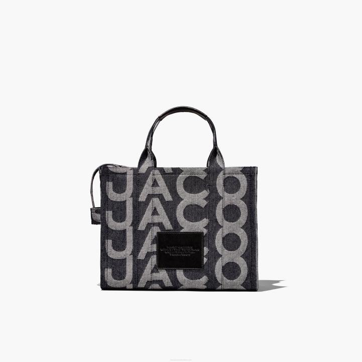 dk Marc Jacobs denim mellemstore mulepose i monogram 0N8891
