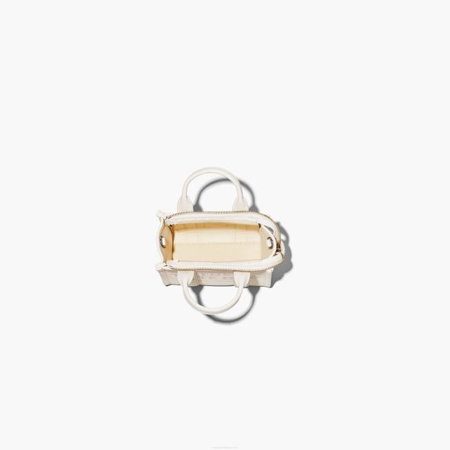 dk Marc Jacobs læder micro mulepose bomuld/sølv 402Z15