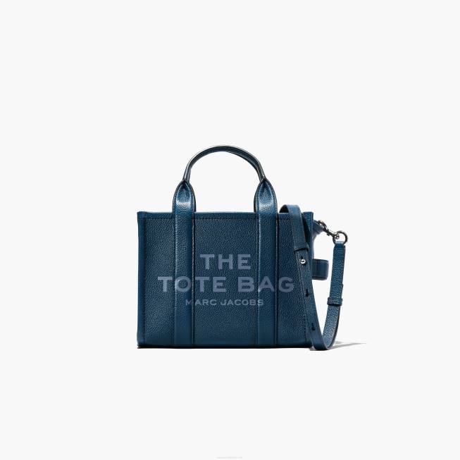 dk Marc Jacobs læder mini mulepose blå hav 402Z46