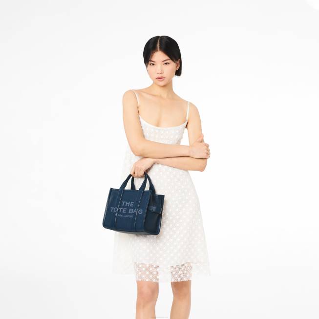 dk Marc Jacobs læder mini mulepose blå hav 402Z46